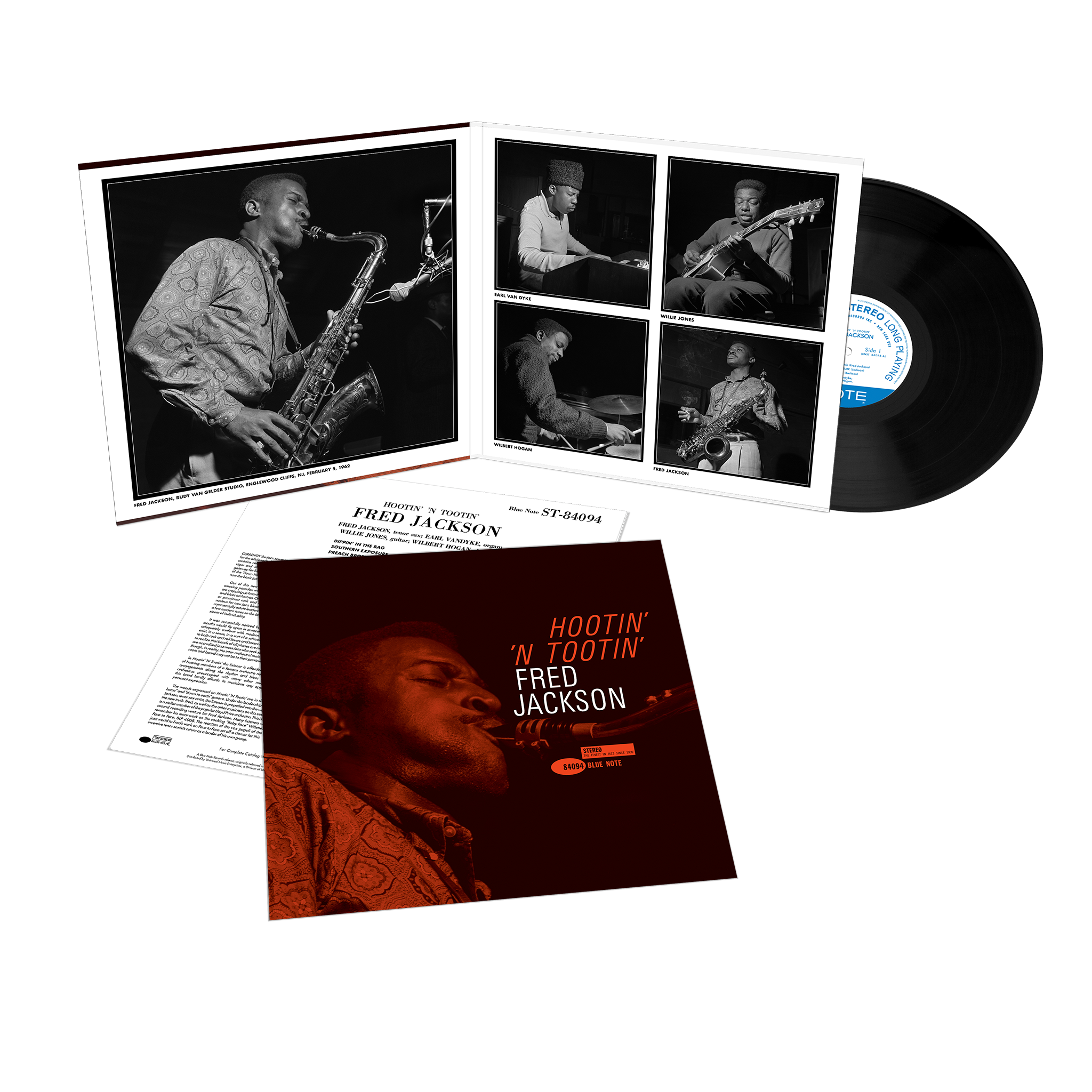 Fred Jackson Hootin' N' Tootin' Tone Poet Vinyl 434443