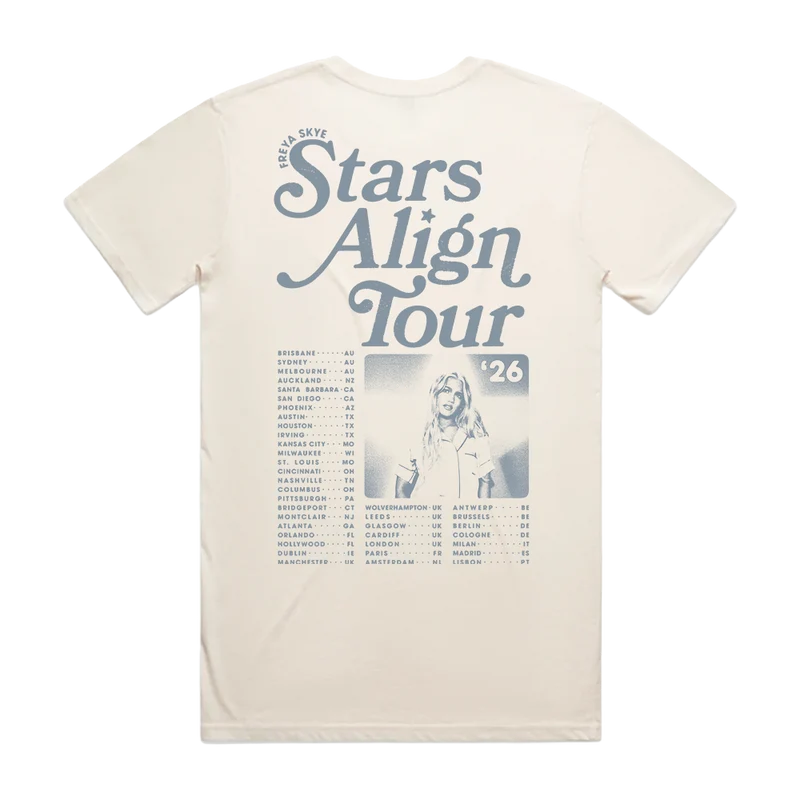 Freya Skye Stars Align Tour Photo Tee T-Shirt 459659