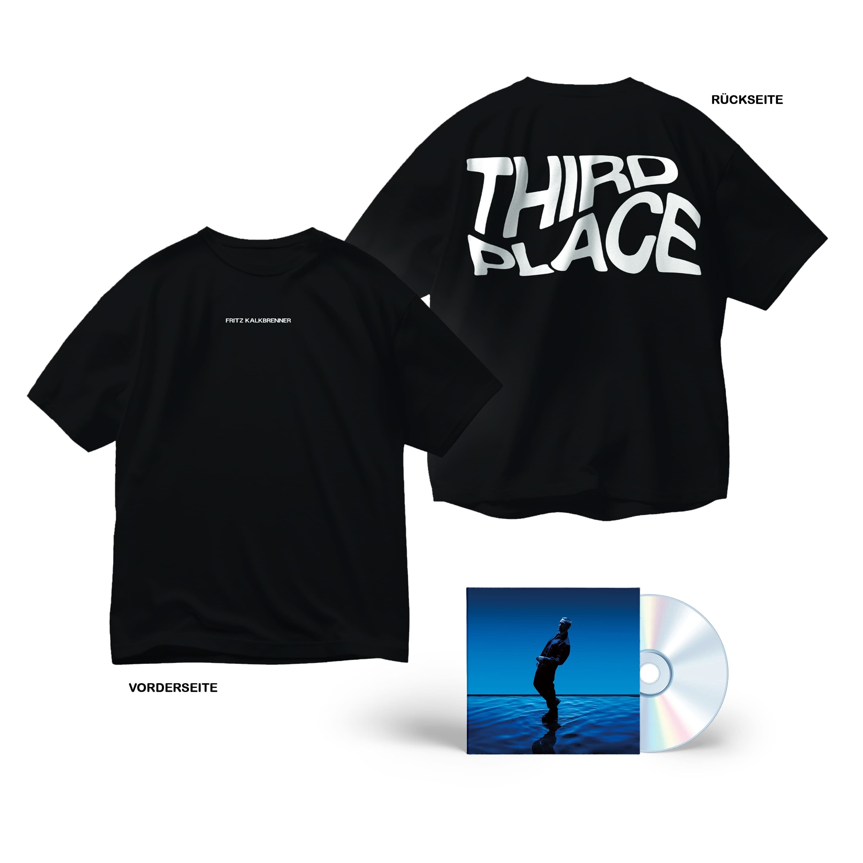 Fritz Kalkbrenner Third Place CD + Premium T-Shirt Bundle 377104