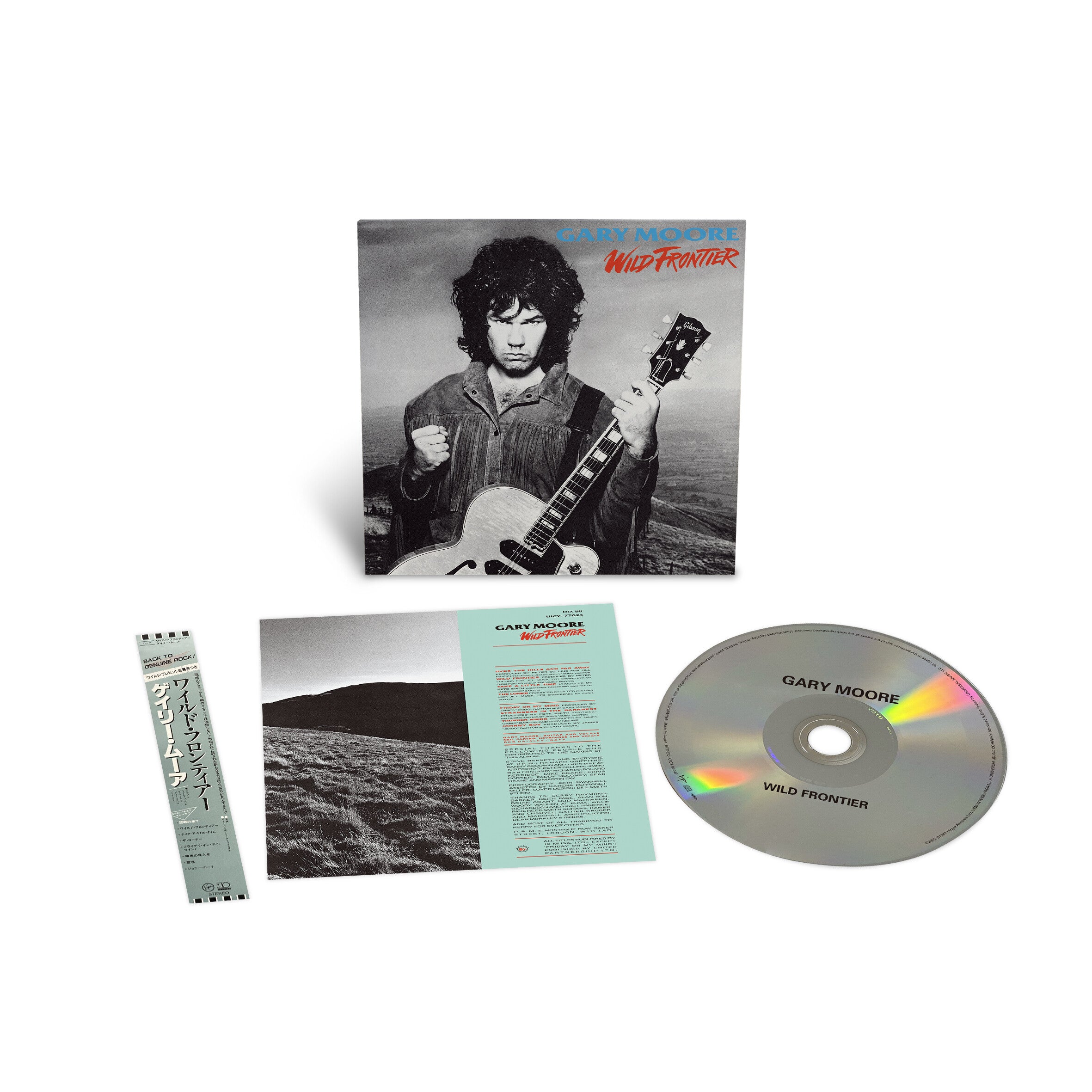 Gary Moore Wild Frontier Limited Japanese SHM-CD 266345