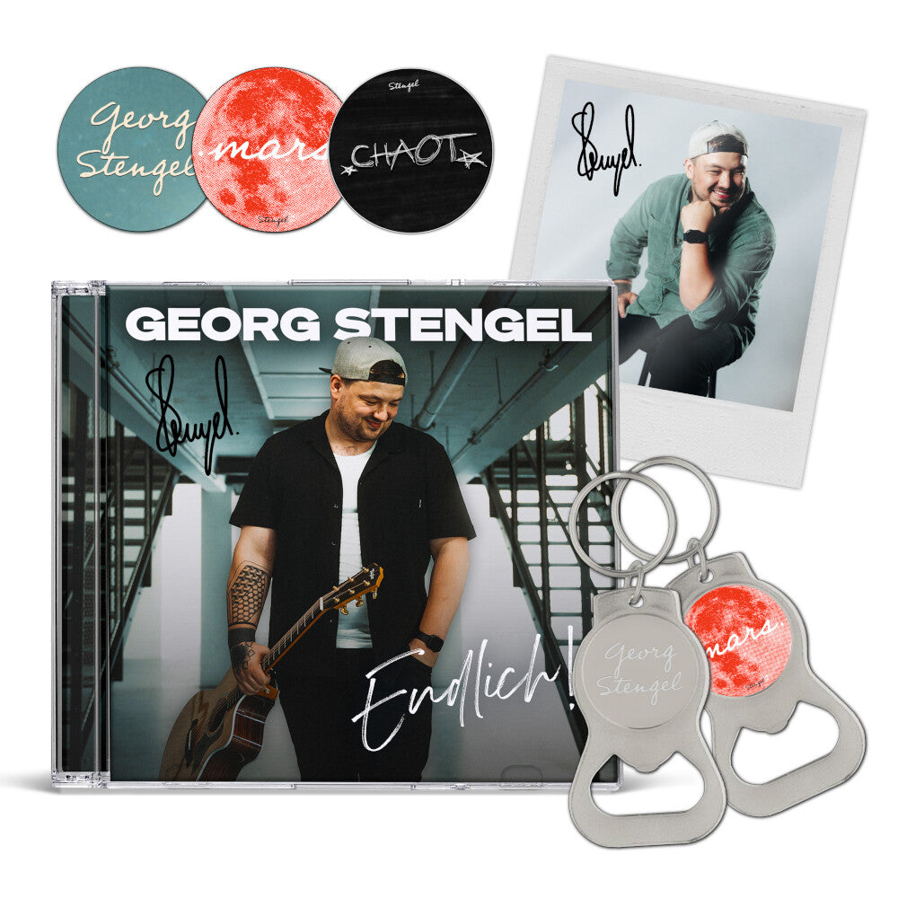 Georg Stengel Endlich! Exklusives Limitiertes Handsigniertes CD-Bundle 362617