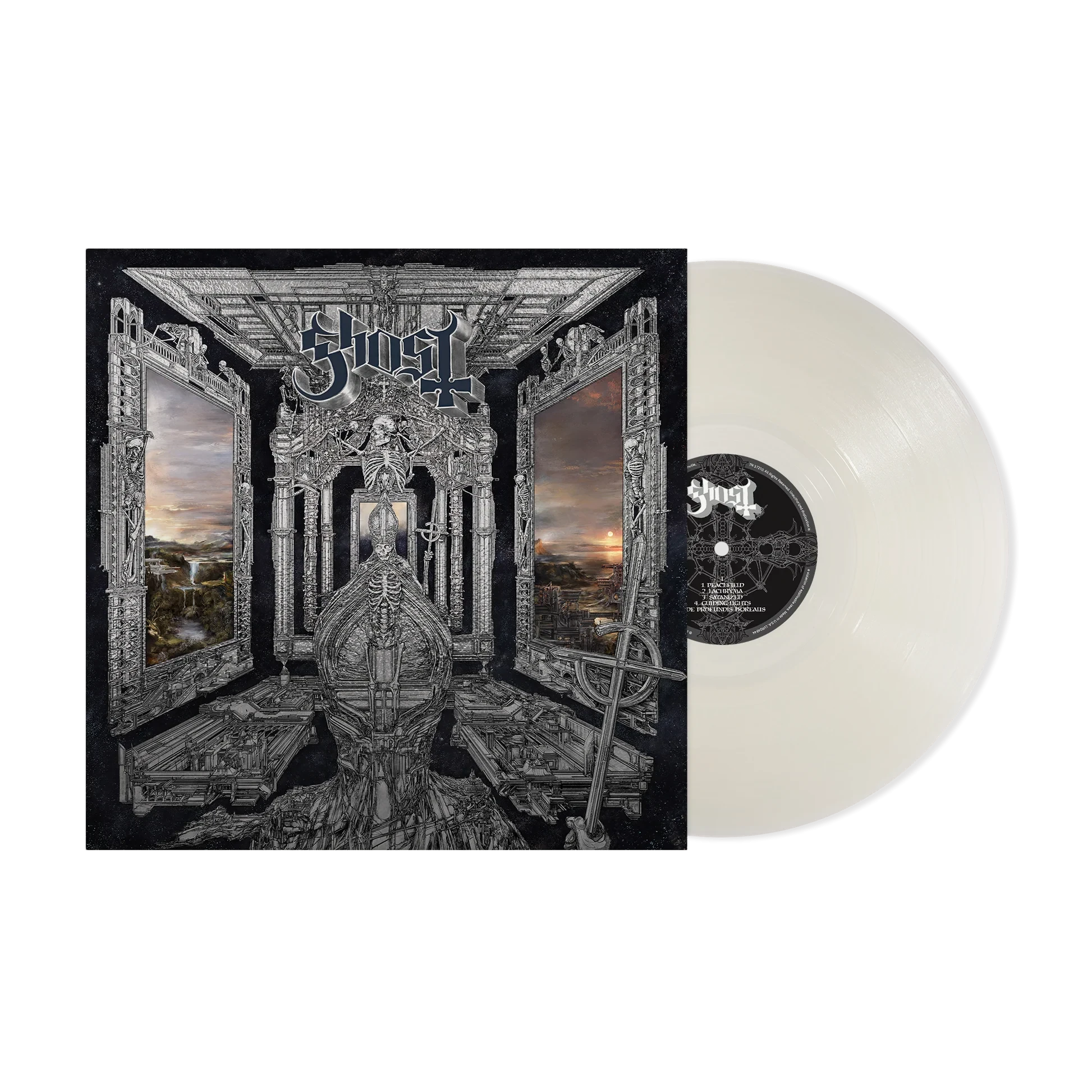 Ghost Skeleta Limited Milky Clear Vinyl LP 440313
