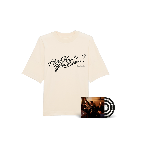 Giant Rooks - How Have You Been? (CD Digipack + T-Shirt Natural Raw)