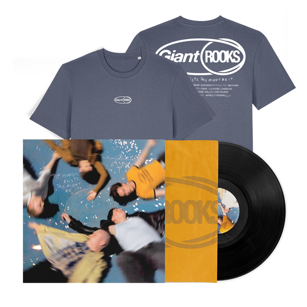 Giant Rooks - If Heaven Exists, This Might Be It  (Black LP + T-Shirt Bundle)