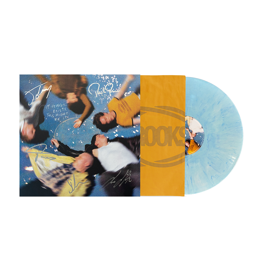 Giant Rooks If Heaven Exists, This Might Be It Ltd. Blue Marbled LP, handsigniert 457947
