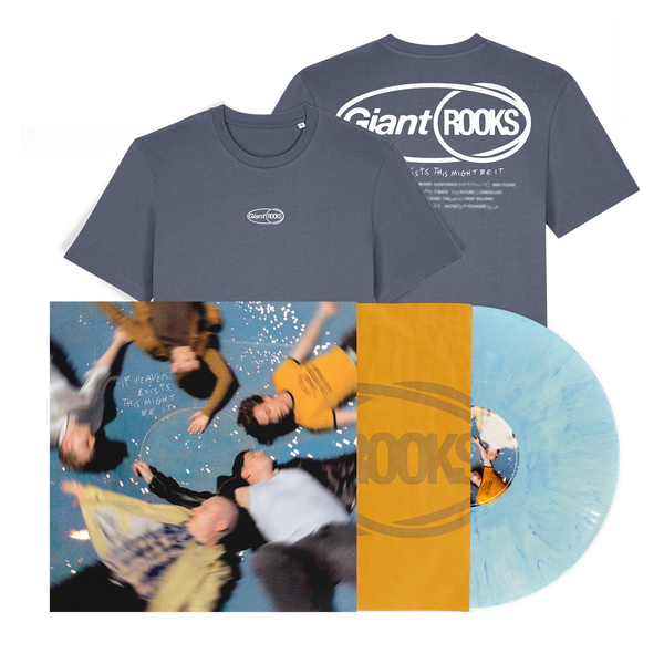 Giant Rooks - If Heaven Exists, This Might Be It  (Marbled LP + T-Shirt Bundle)