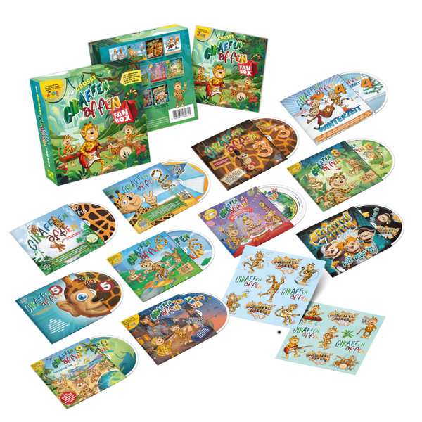 Giraffenaffen - Die Große Giraffenaffen Fan Box (11CD)
