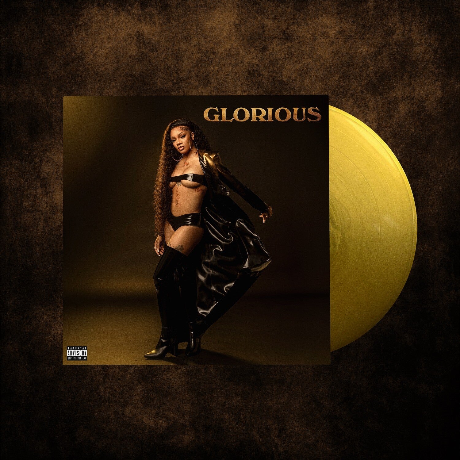 GloRilla GLORIOUS LP - Colored Opaque Gold Vinyl 385933