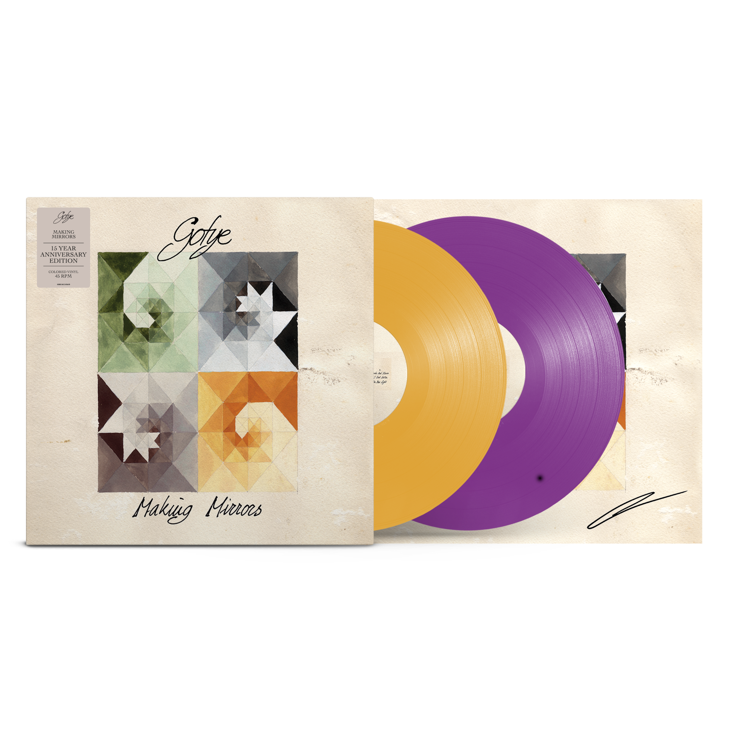Gotye Making Mirrors (15th Anniversary) Signed Colored Vinyl 456725