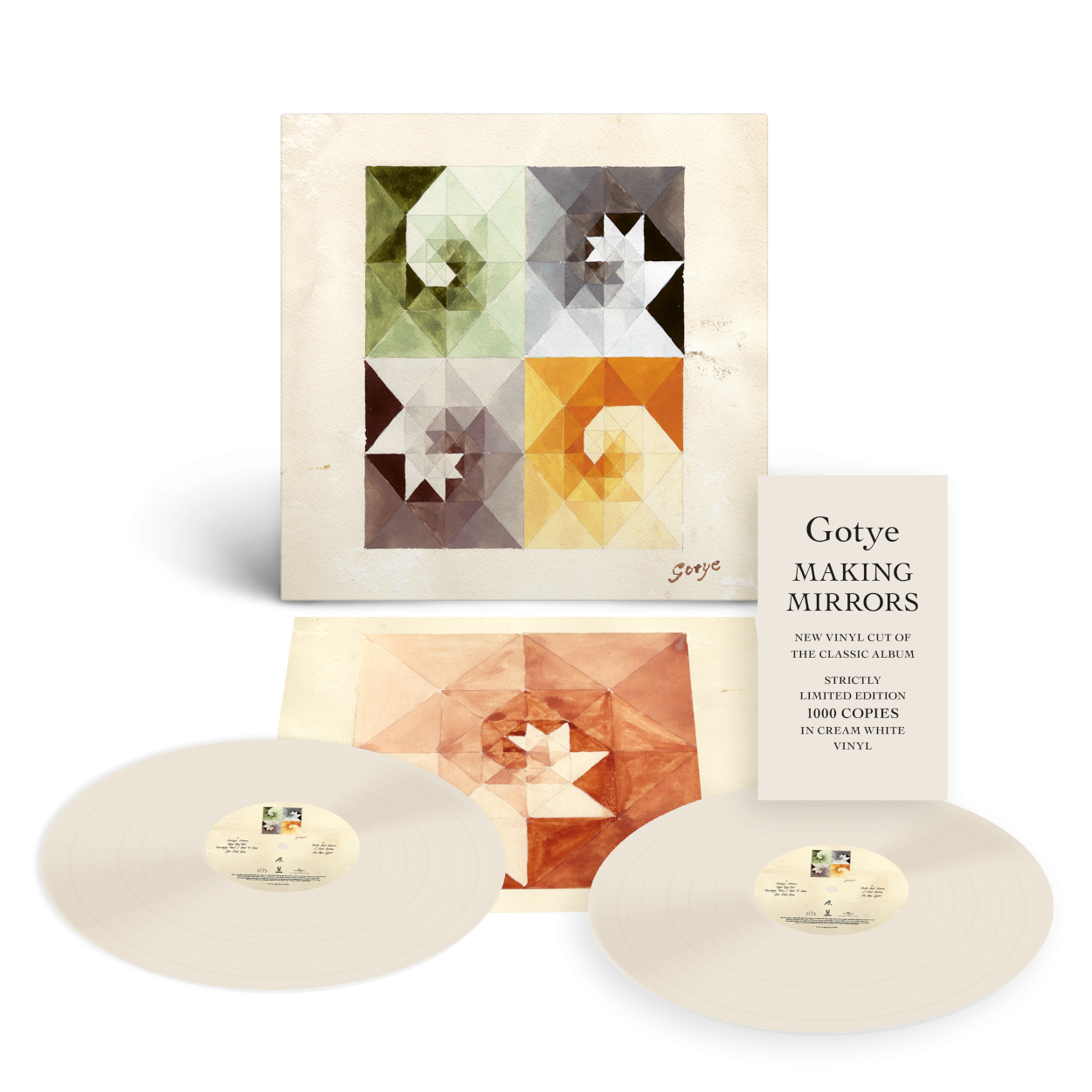 Gotye Making Mirrors 2 Cream Vinyl 326034