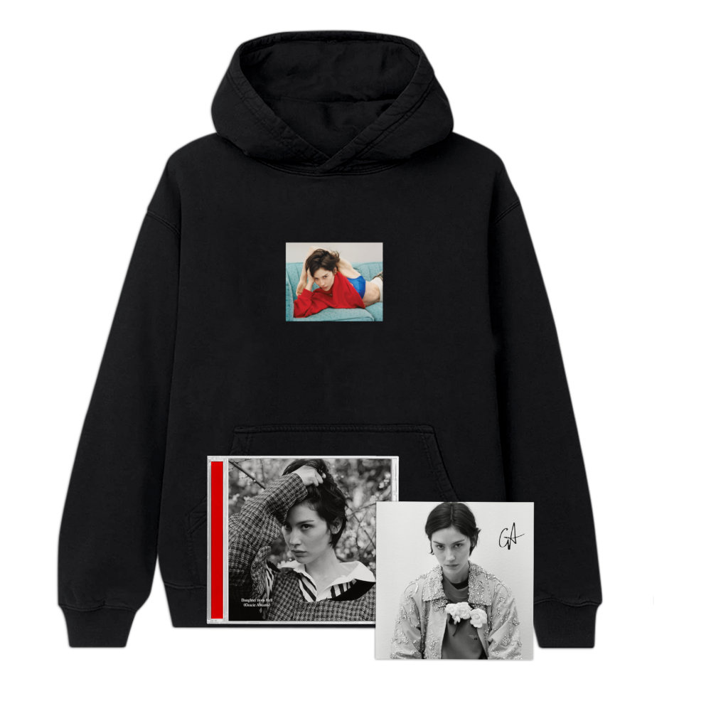Gracie Abrams Daughter from Hell - CD (GA Exclusive) + Signed Art Card + Black Hoodie CD 446538