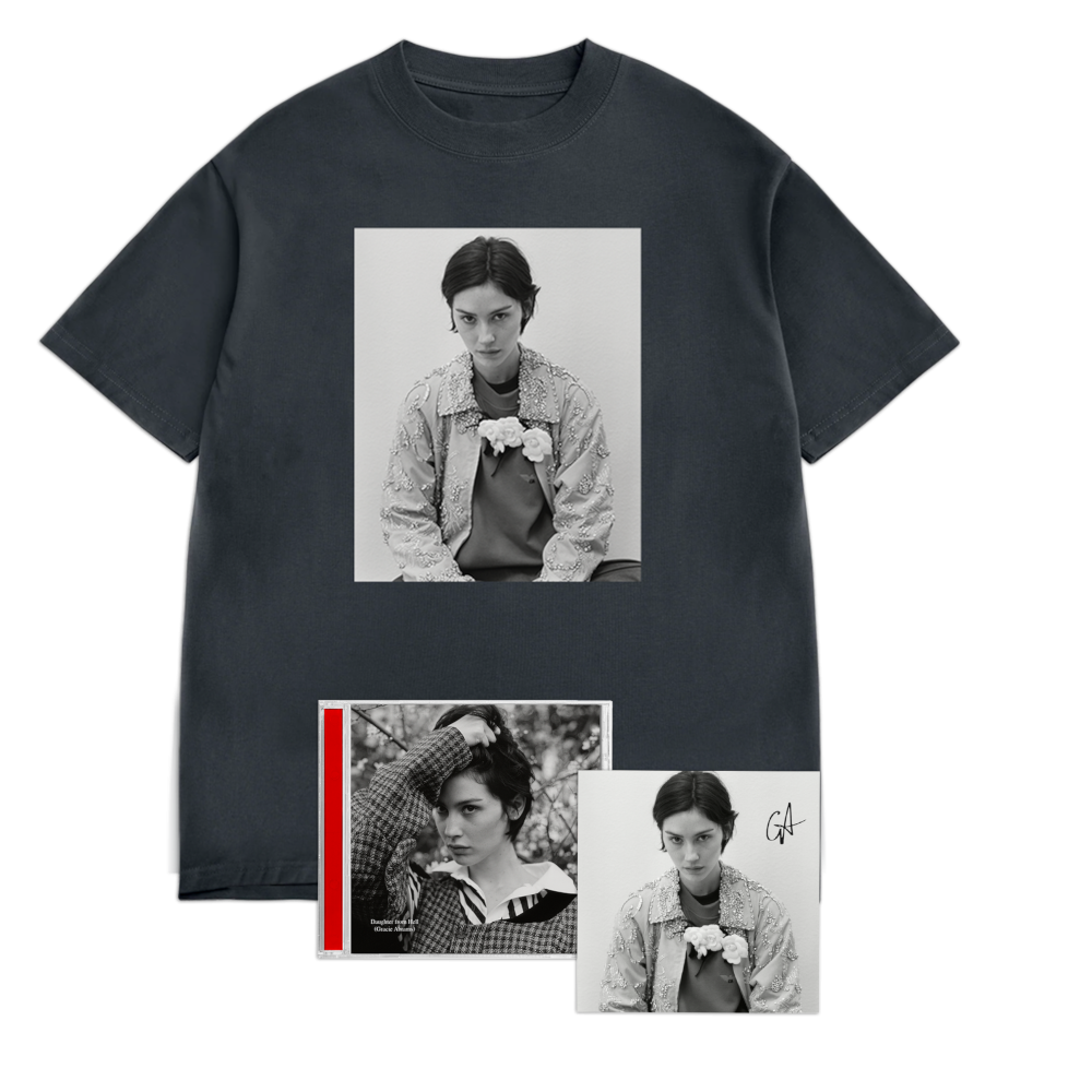 Gracie Abrams Daughter from Hell - CD (GA Exclusive) + Signed Art Card + Black T-Shirt CD 446548