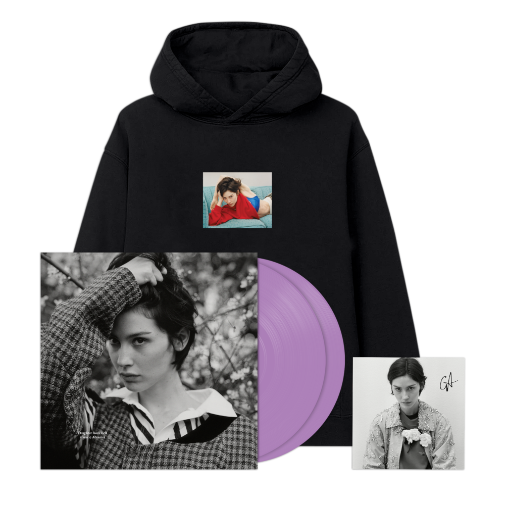 Gracie Abrams Daughter from Hell - Lavender Vinyl (GA Exclusive) + Signed Art Card + Black Hoodie Vinyl 446500