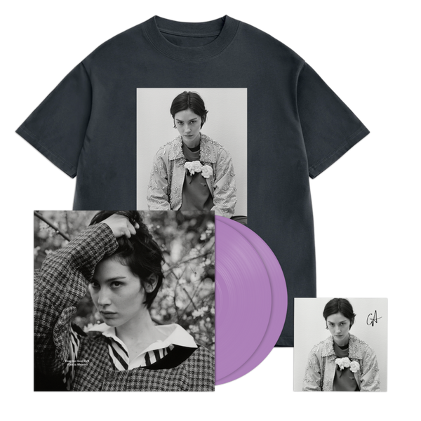 Gracie Abrams - Daughter from Hell - Lavender Vinyl (GA Exclusive) + Signed Art Card + Black T-Shirt (Vinyl)