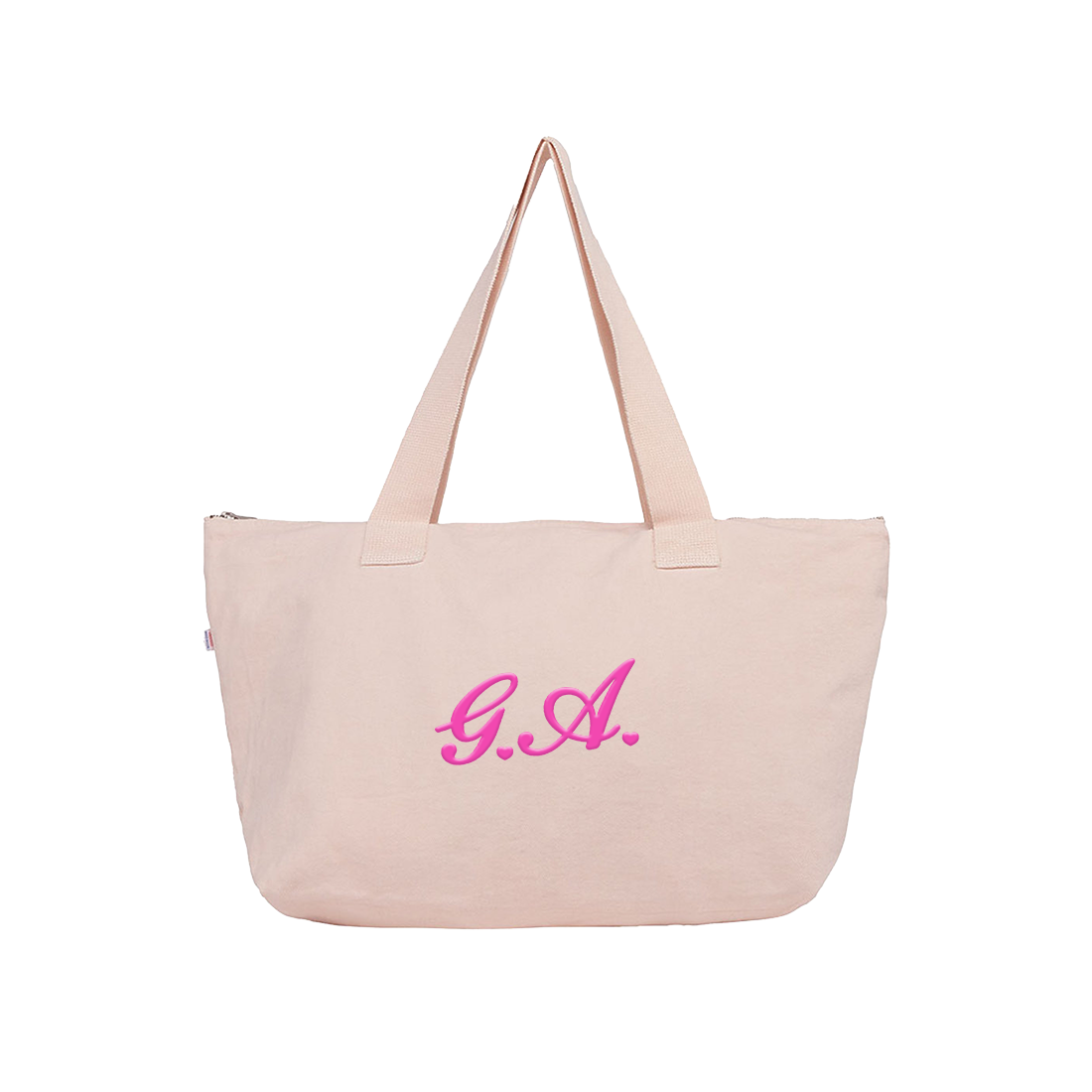 Gracie Abrams G.A. Light Pink Tote Bag Tote Bag 397045