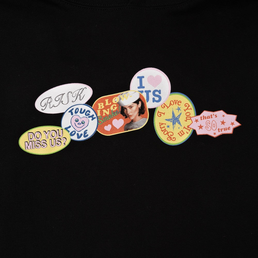 Gracie Abrams The Secret of Us Sticker Design Black Hoodie Kapuzenpullover 413155