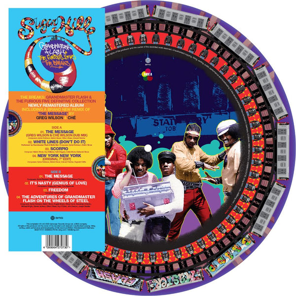 Grandmaster Flash & The Furious Five - The Breaks: Grandmaster Flash & The Furious Five Definitive Collection (Ltd. Edition Zoetrope Vinyl)