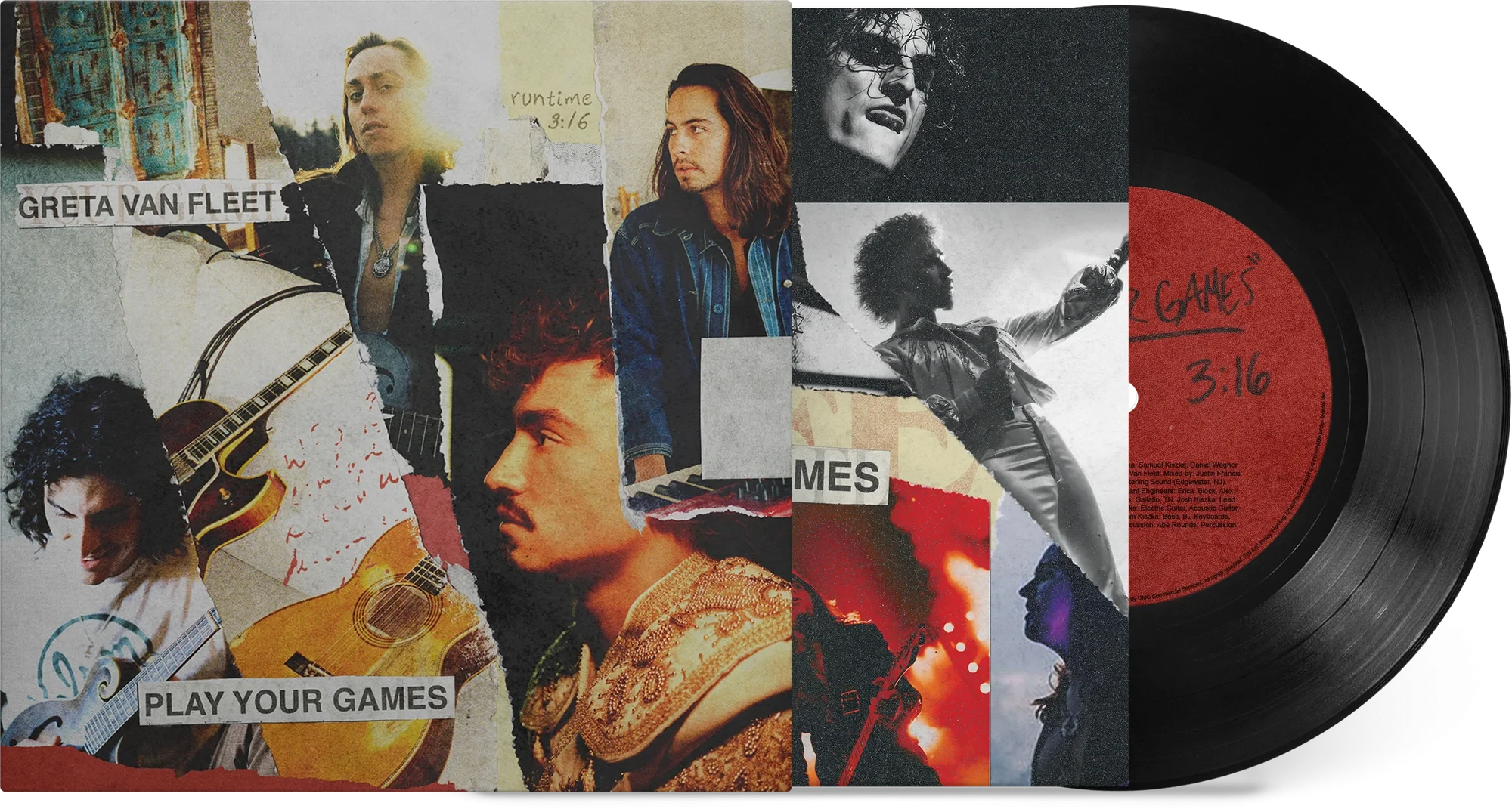 Greta Van Fleet Limited Edition Play Your Games 7in Vinyl 448542