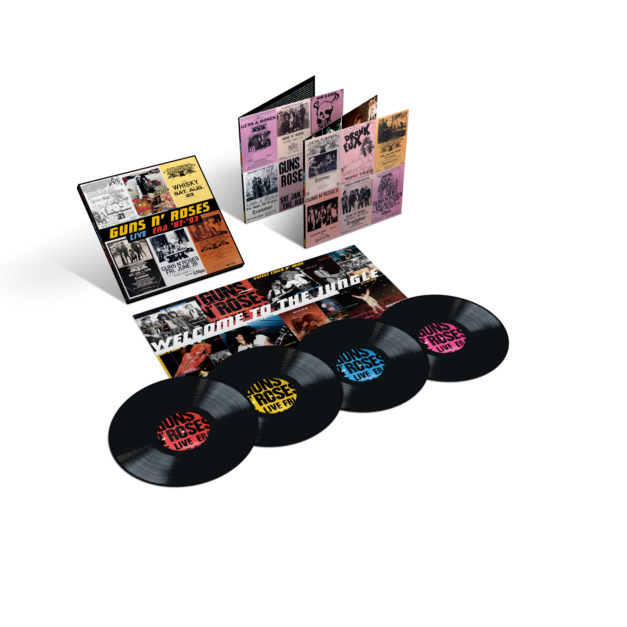 Guns N' Roses Live Era '87 - '93  4LP Black 422612