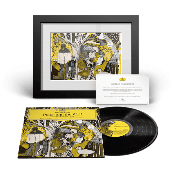 Gustavo Dudamel, Los Angeles Philharmonic Orchestra, Viola Davis - Peter and the Wolf (1LP + By Alexandra Grant Signed & Numbered Art Print, additional digital content and more)