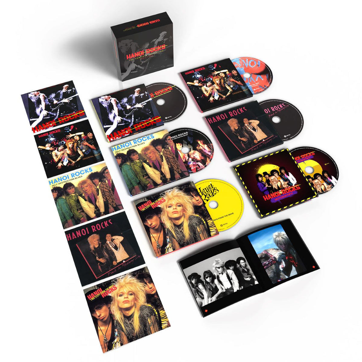 Hanoi Rocks The Complete Collection 1981-1984 6CD Box 459509