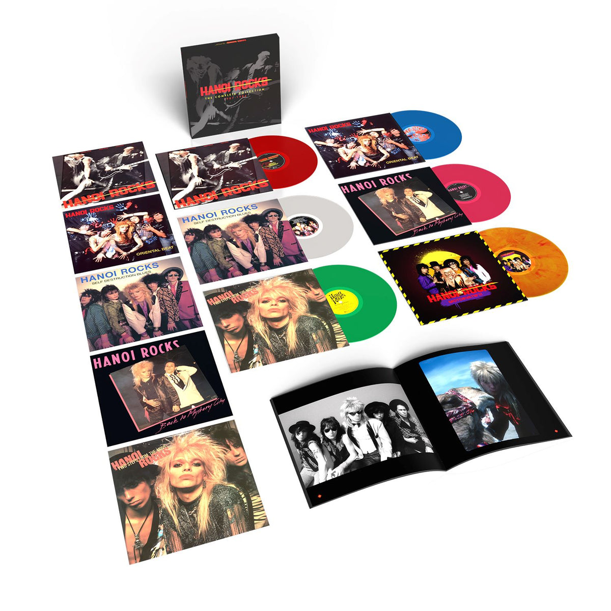 Hanoi Rocks The Complete Collection 1981-1984 6LP Box 459511