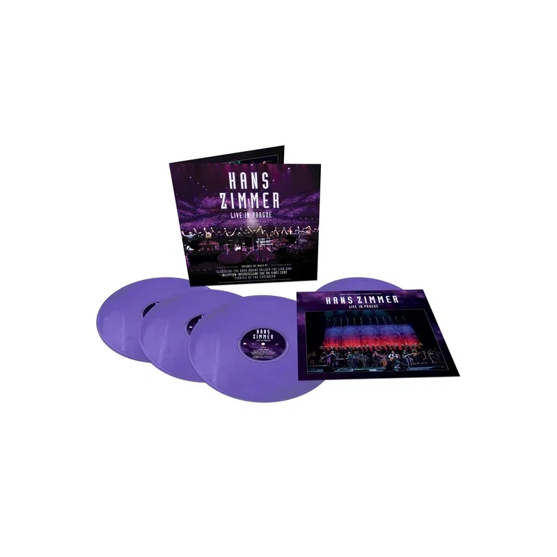 Hans Zimmer Live In Prague Limited Purple Vinyl 4LP 438761