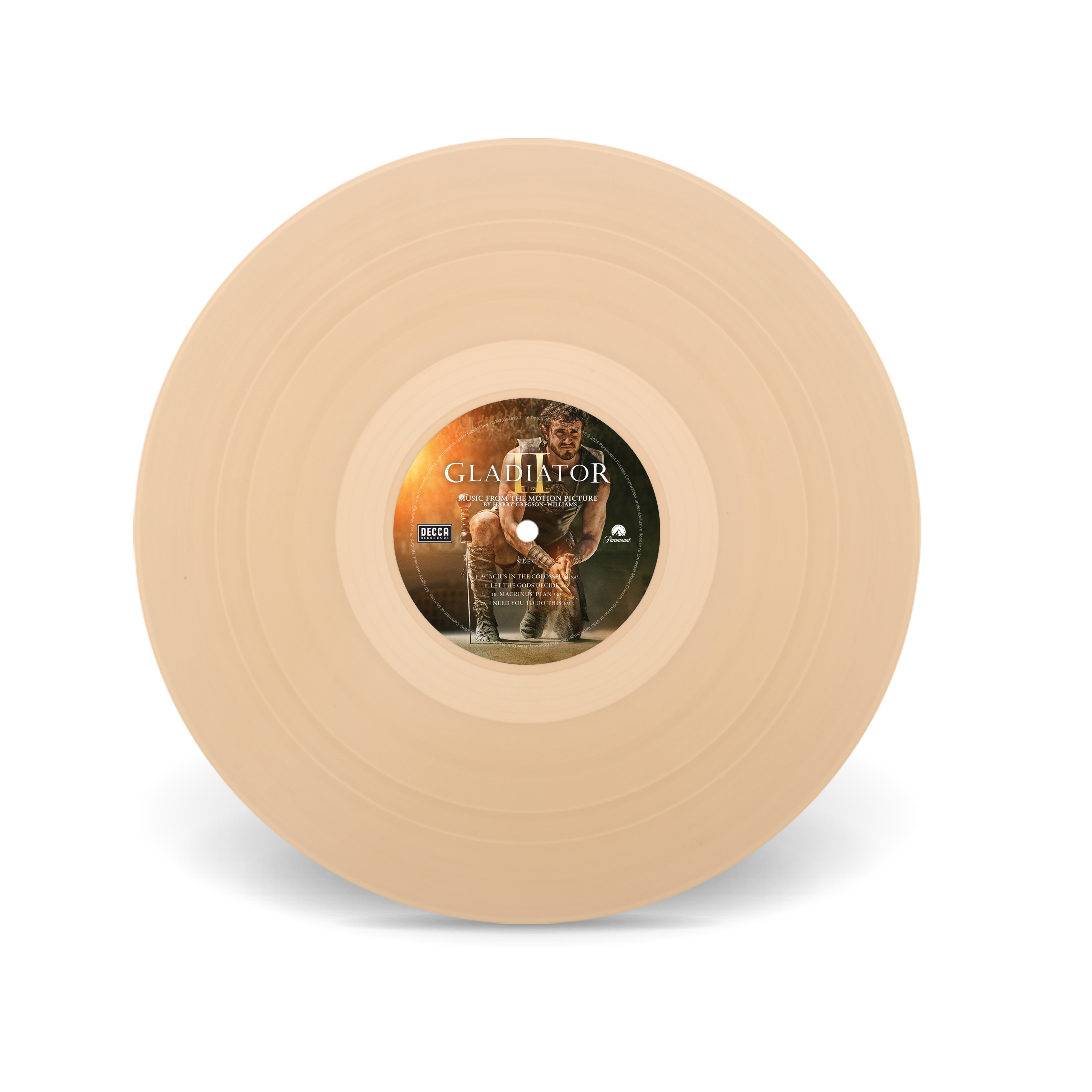 Harry Gregson-Williams Gladiator II: OST 2LP - Transparent Sand Vinyl 382475