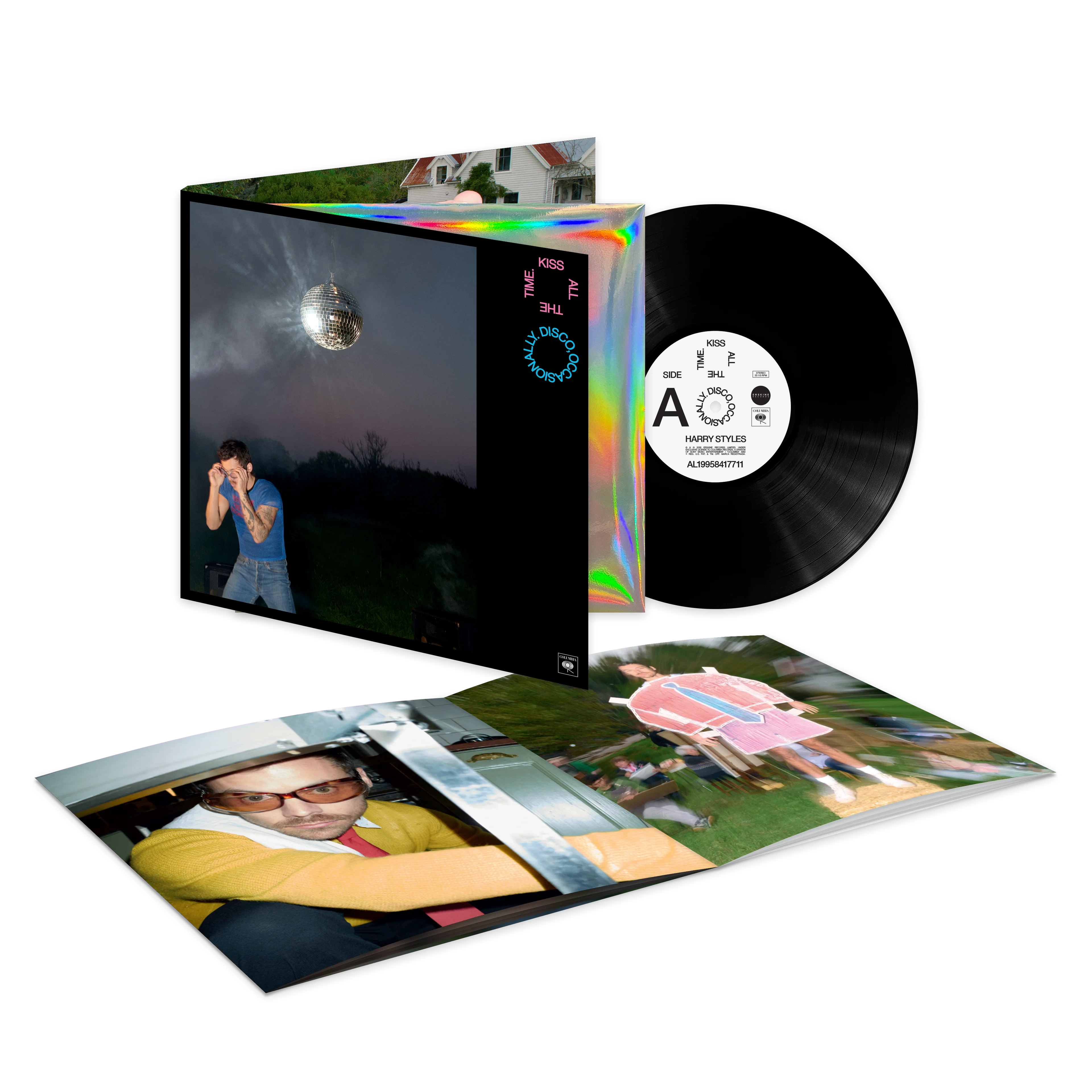 Harry Styles Kiss All The Time. Disco, Occasionally. Black Vinyl LP - Gatfold, 180g + Booklet 433761