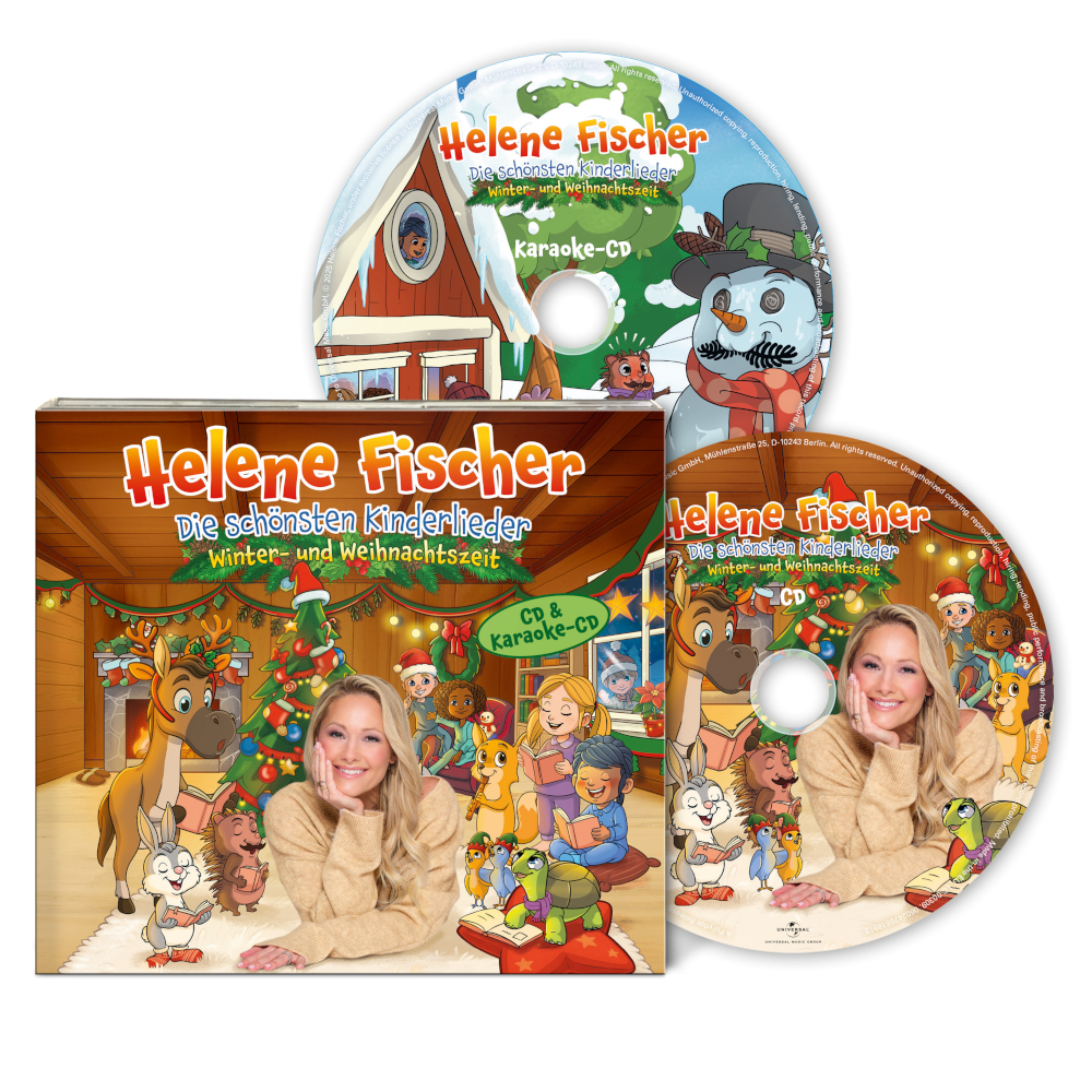 Helene Fischer DIE SCHÖNSTEN KINDERLIEDER – WINTER- UND WEIHNACHTSZEIT 2CD Deluxe 426012