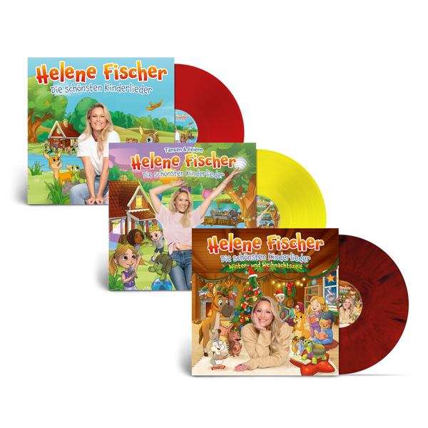 Helene Fischer - DIE SCHÖNSTEN KINDERLIEDER – WINTER- UND WEIHNACHTSZEIT (Vinyl Bundle)