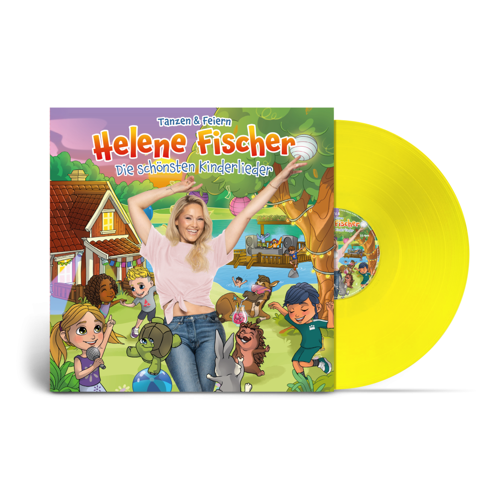 Helene Fischer Die schönsten Kinderlieder (Tanzen & Feiern) Limitierte Neongelbe Vinyl LP 417676