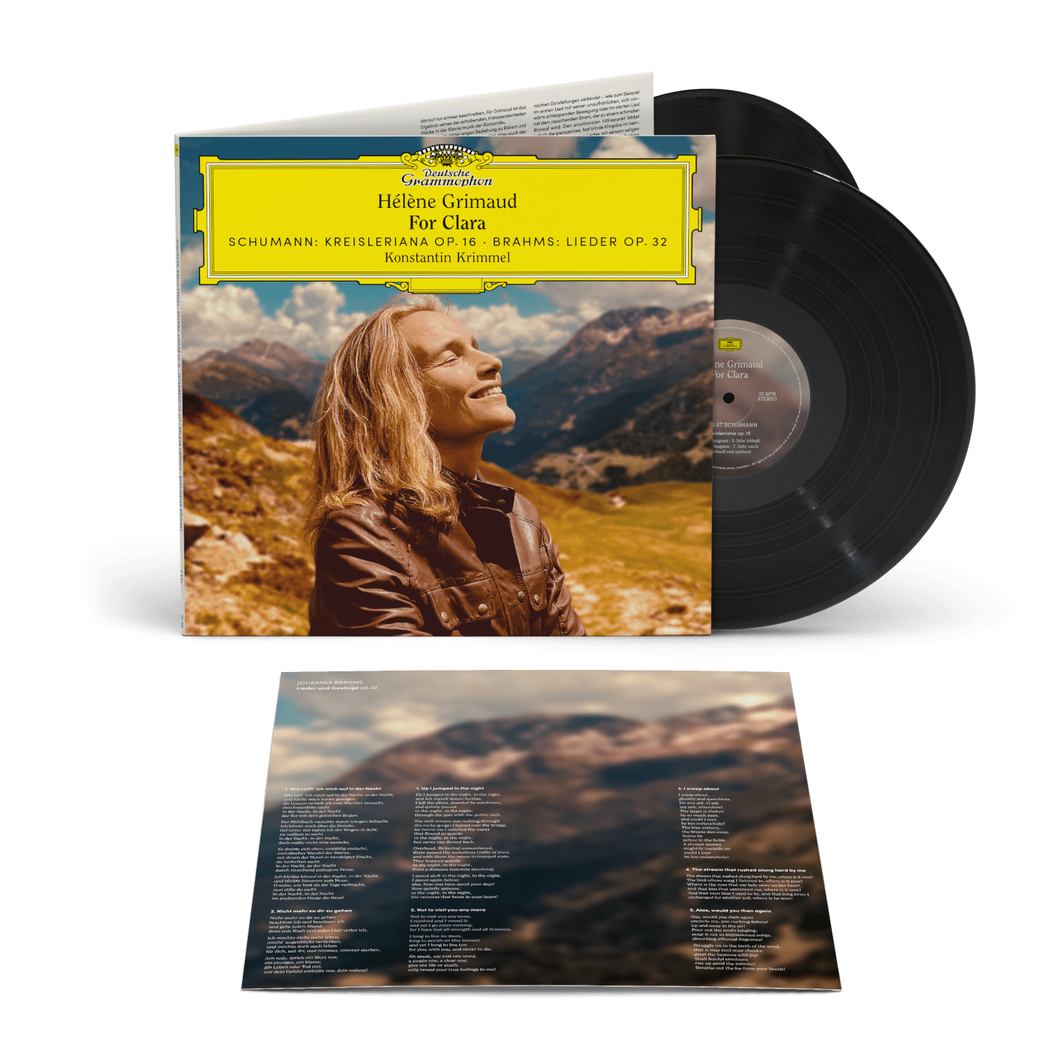 Hélène Grimaud & Konstantin Krimmel For Clara: Works by Schumann & Brahms 2 Vinyl 304859