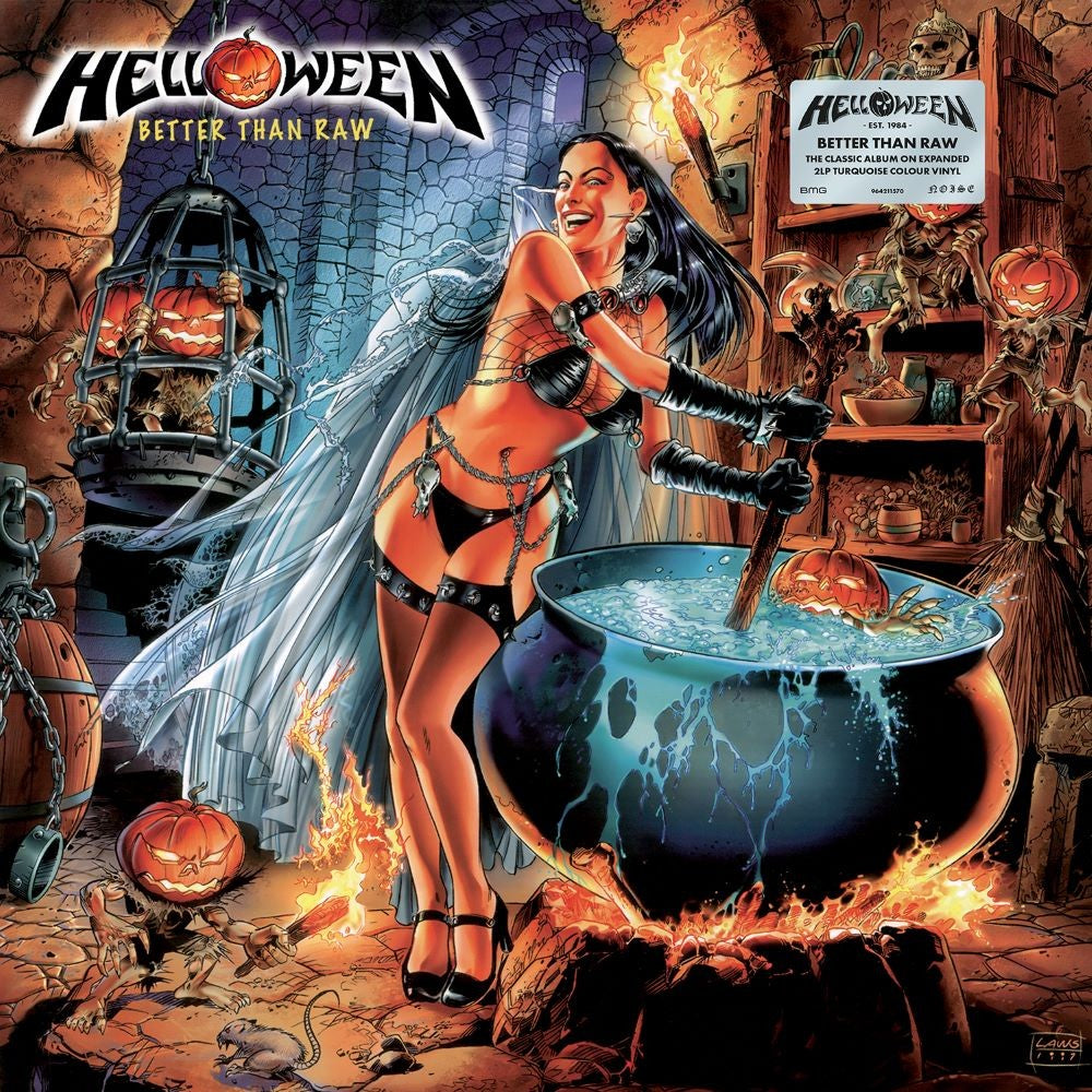 Helloween Better Than Raw Expanded Edition Turquoise Colour LP 433839