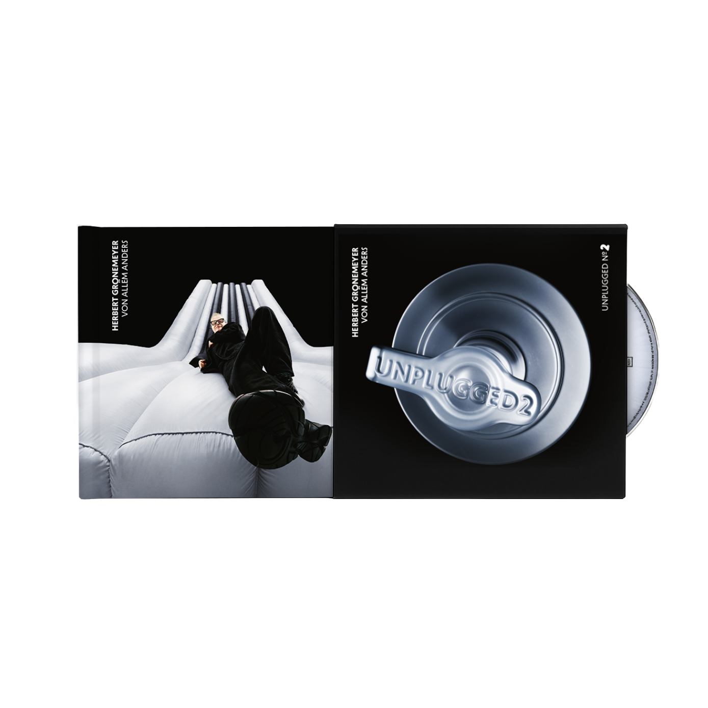 Herbert Grönemeyer Unplugged 2 • Von allem anders CD Hardcoverbuch 418768
