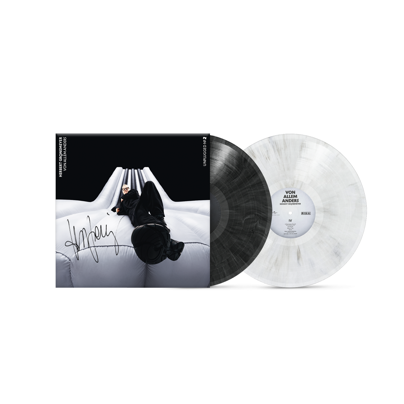 Herbert Grönemeyer Unplugged 2 • Von allem anders Limitierte 2LP marbled signiert 418862