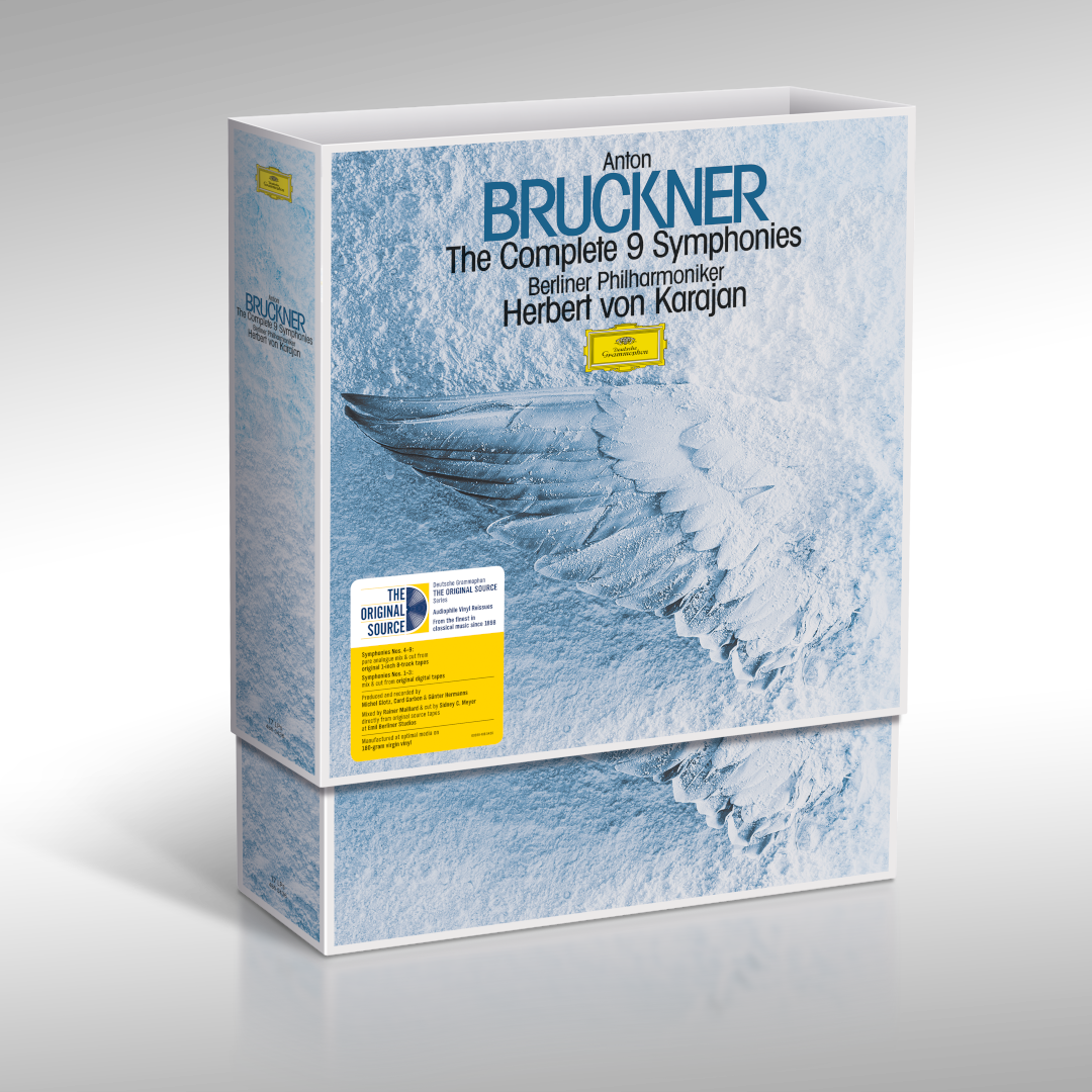 Herbert von Karajan & Die Berliner Philharmoniker Anton Bruckner: The Complete 9 Symphonies Original Source 17-LP-Set 352757