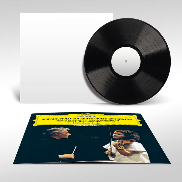 Herbert von Karajan, Anne-Sophie Mutter, Berliner Philharmoniker - Mozart: Violinkonzerte Nr. 3 & Nr. 5 (Original Source Vinyl)
