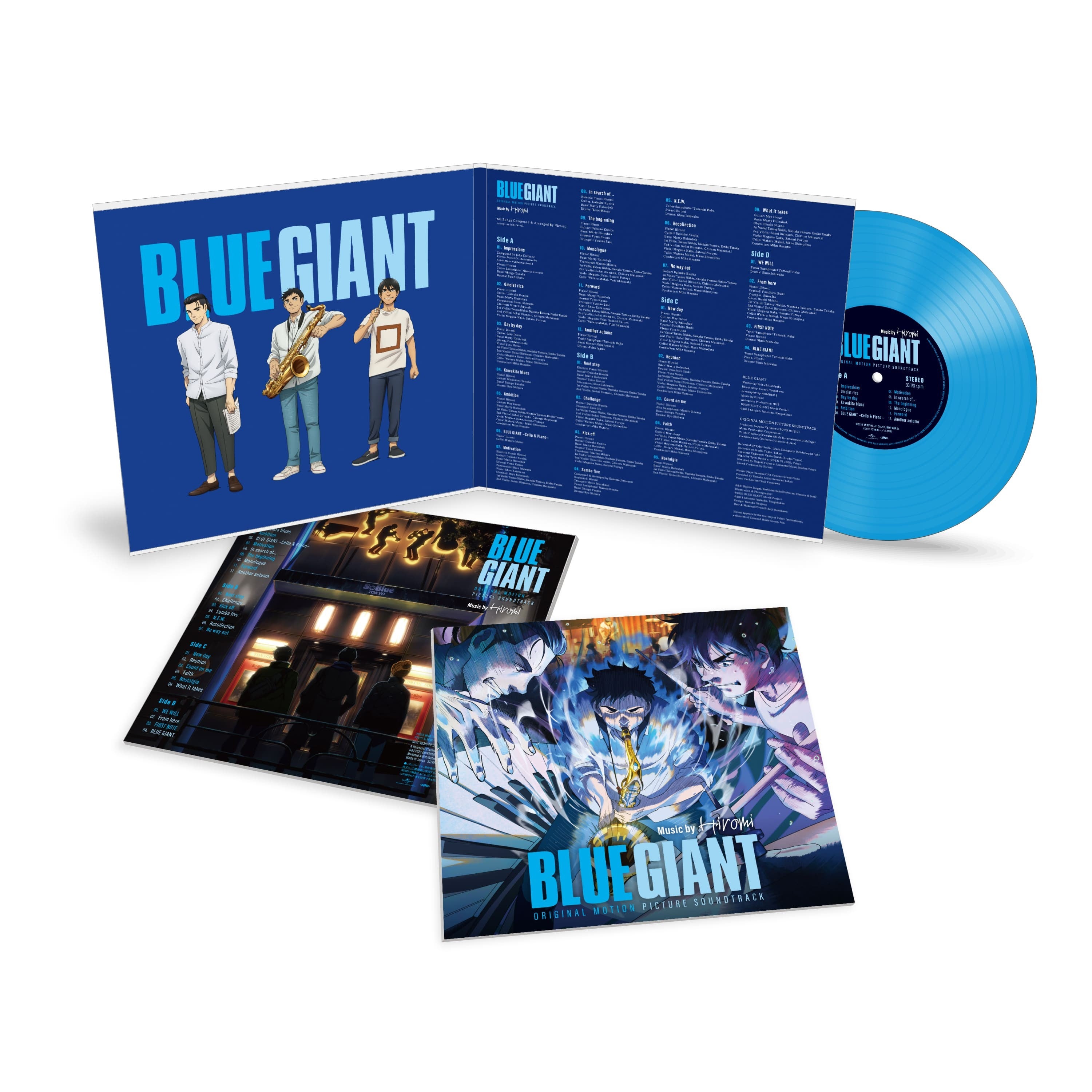 Hiromi BLUE GIANT Blue 2LP Vinyl 345332