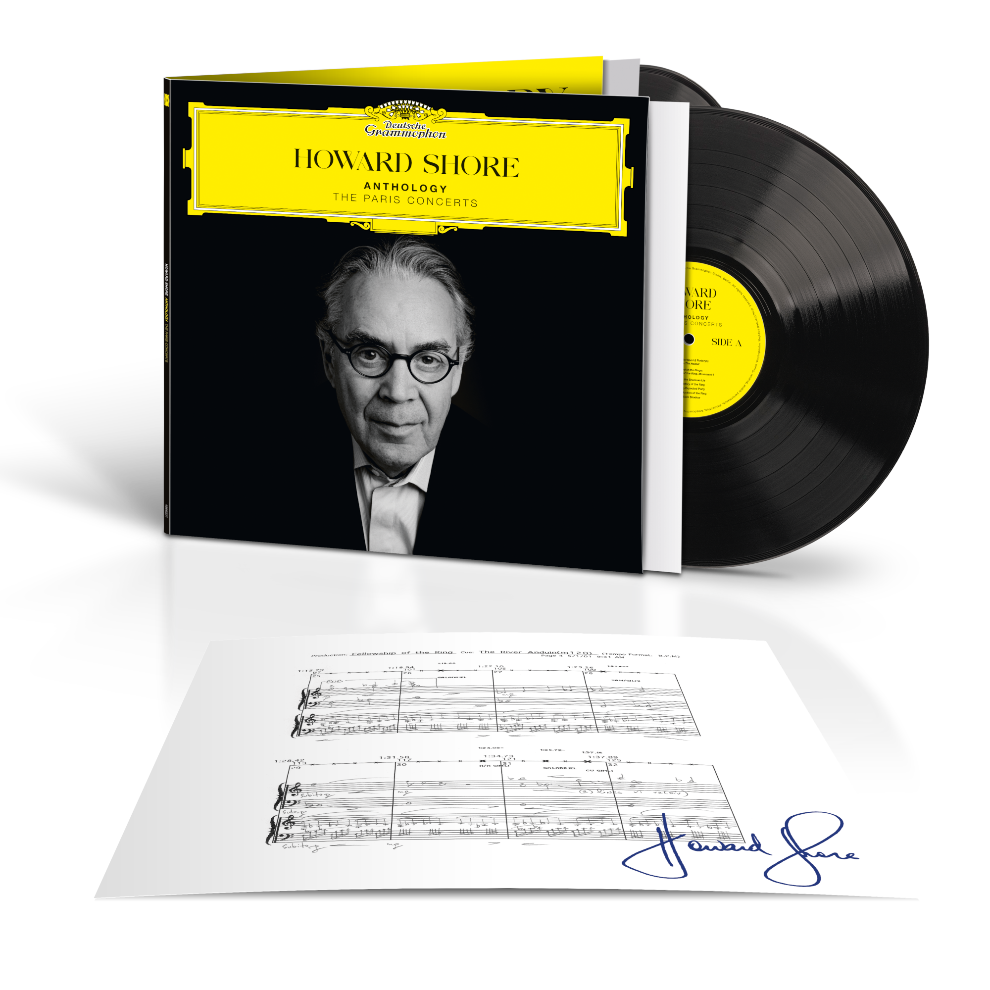 Howard Shore Anthology - The Paris Concerts 2LP + Signed Artcard  391075