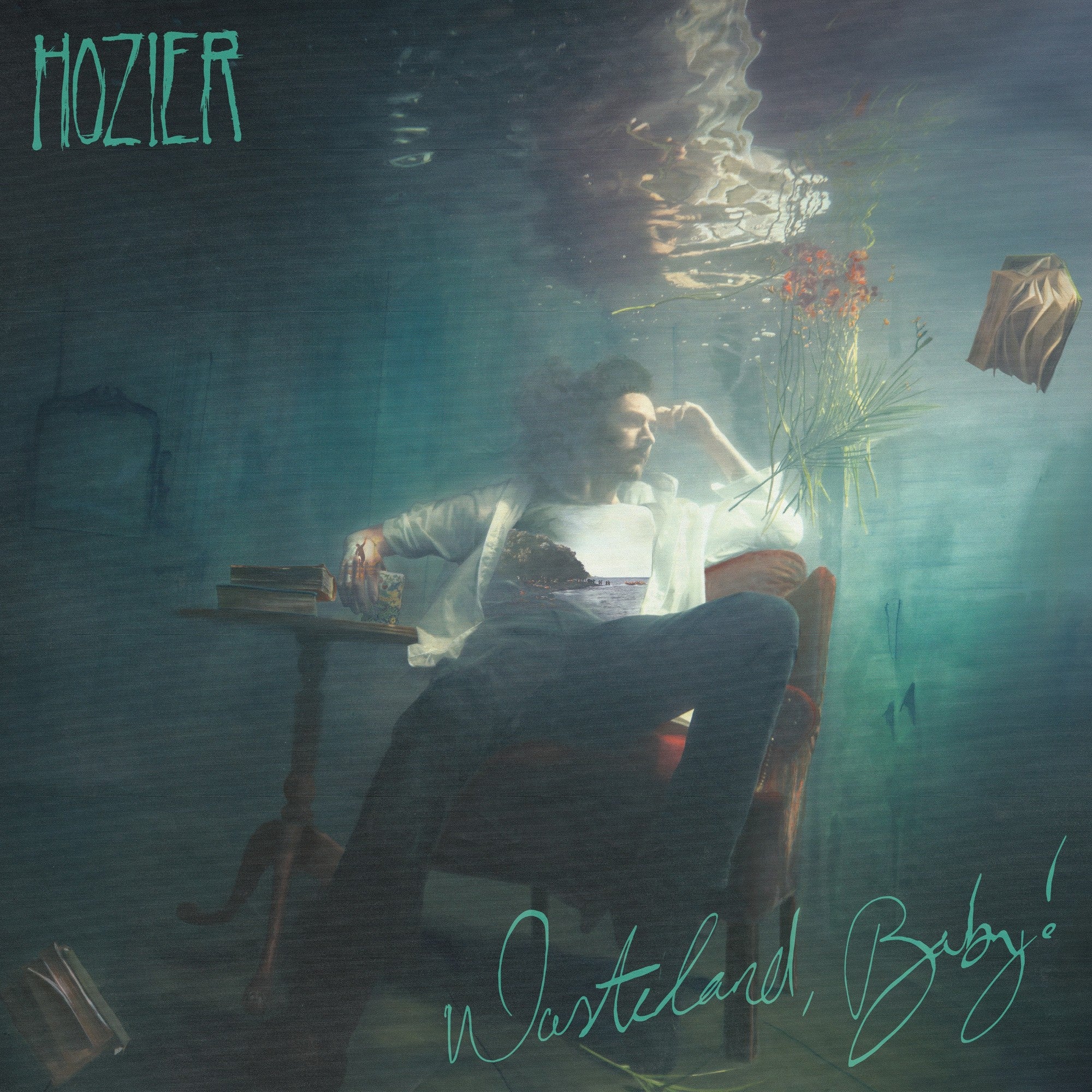 Hozier Wasteland, Baby! (5th Anniversary) Exclusive Limited Ultra Clear and Transparent Green Vinyl 2LP 350333