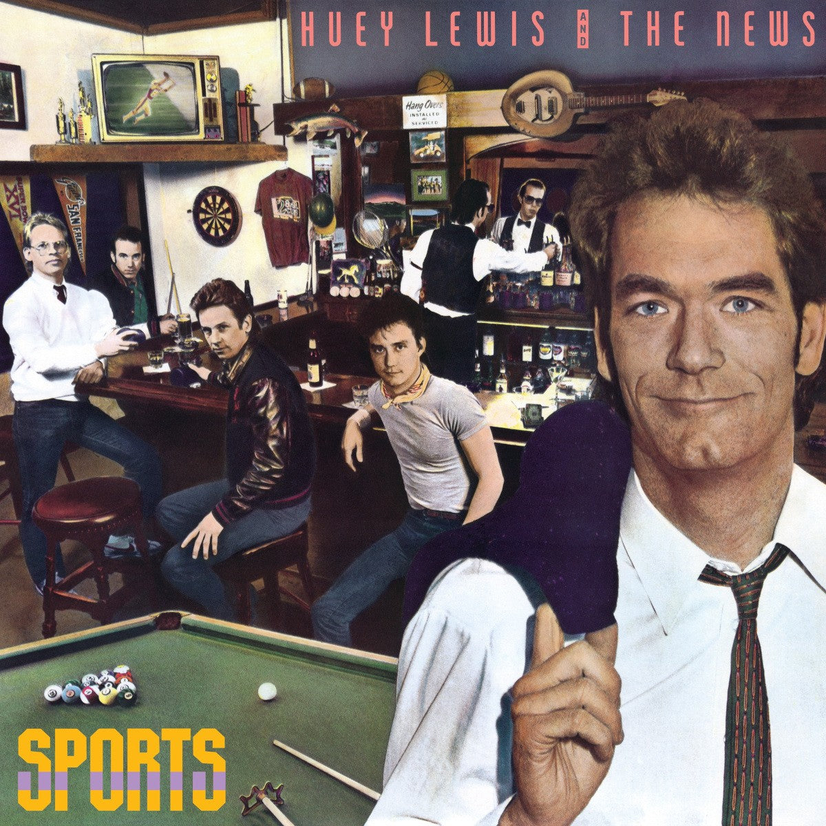 Huey Lewis & The News Sports LP 314001