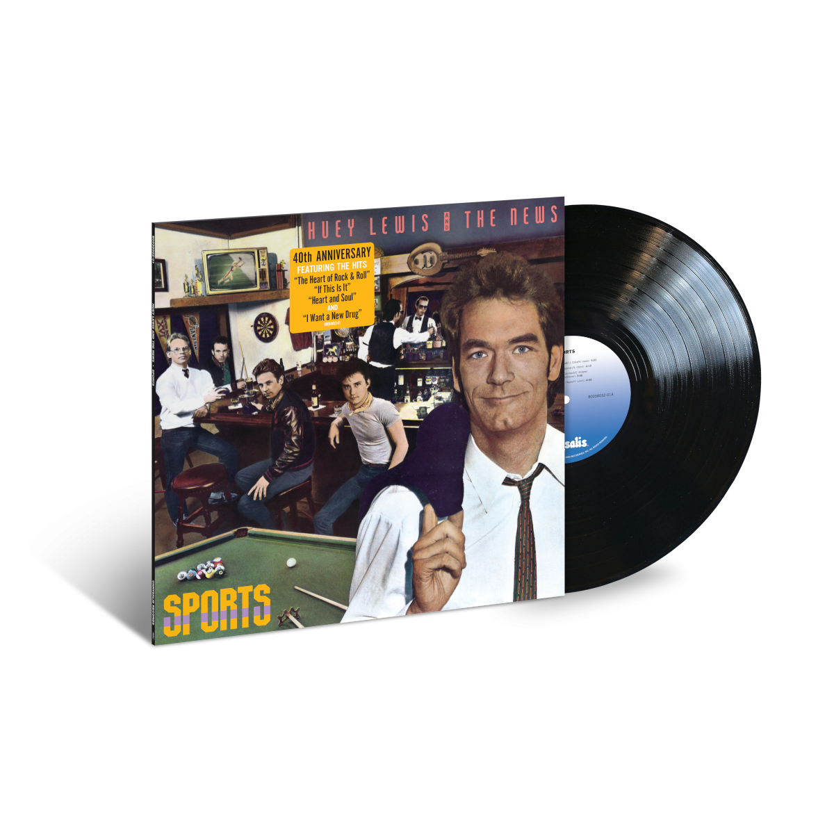 Huey Lewis & The News Sports LP 314008