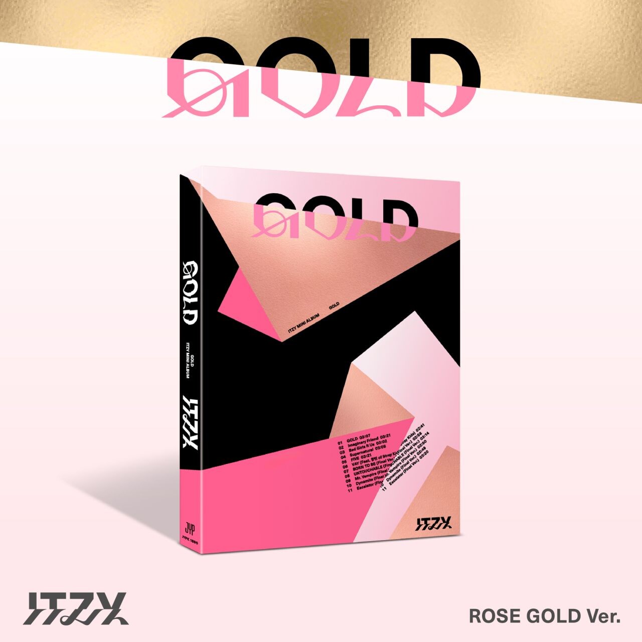 ITZY GOLD (ROSE GOLD Ver.) CD 378067
