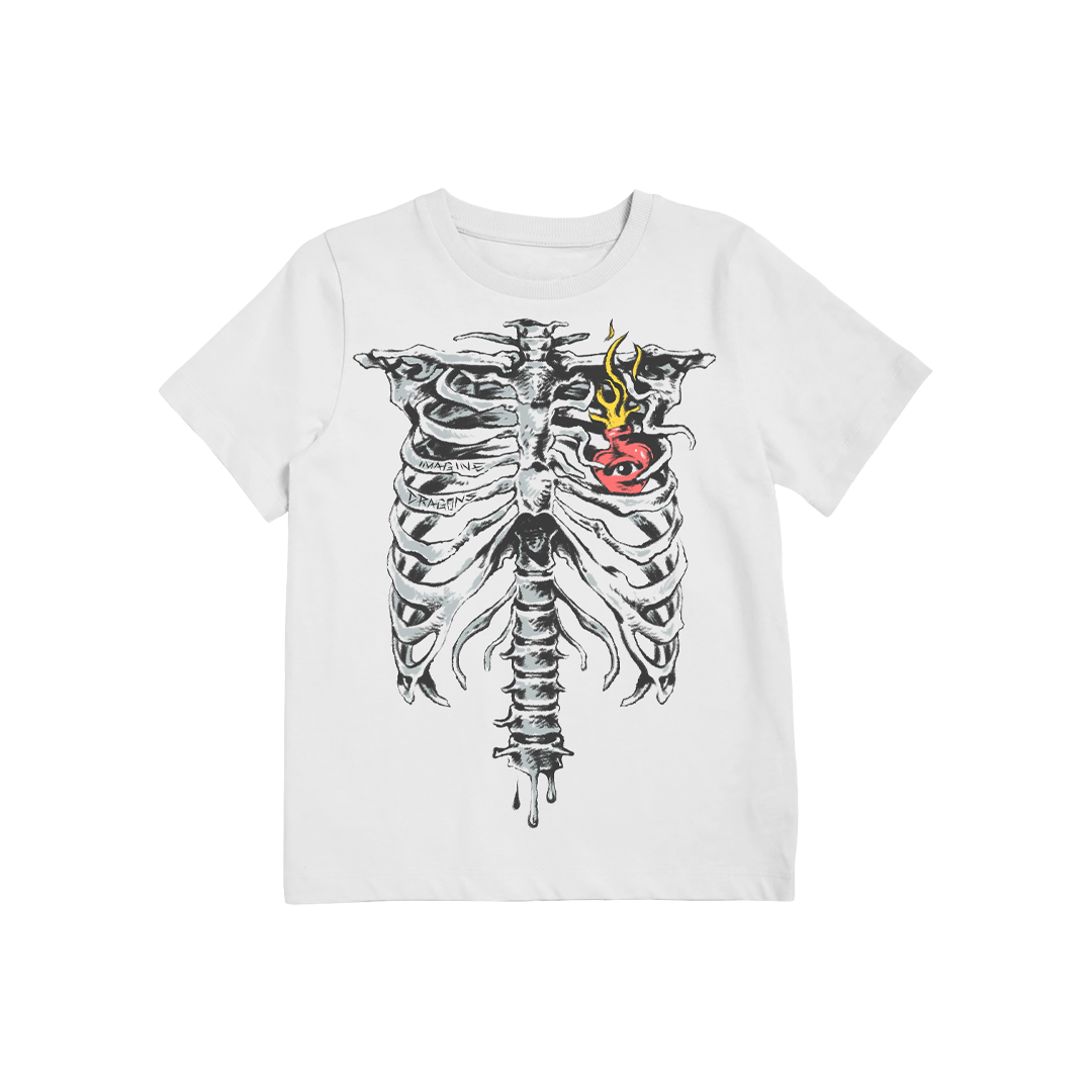 Imagine Dragons Feel It In My Bones Skeleton Tee Kinder Shirt 423356