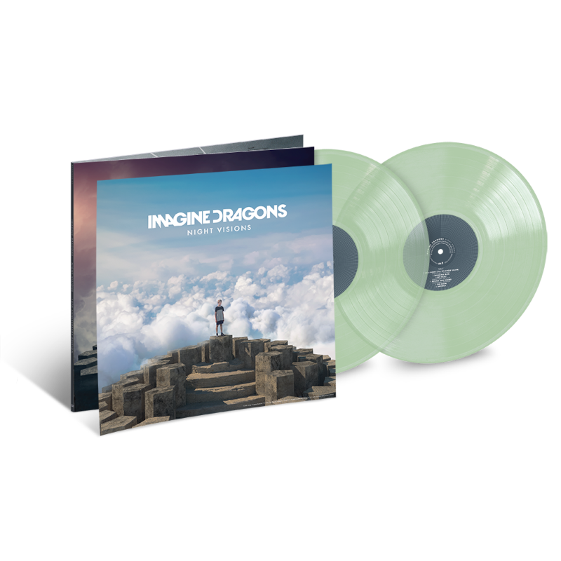 Imagine Dragons Night Visions (10th Anniversary) Exclusive Coke Bottle Clear Vinyl 2LP 224576