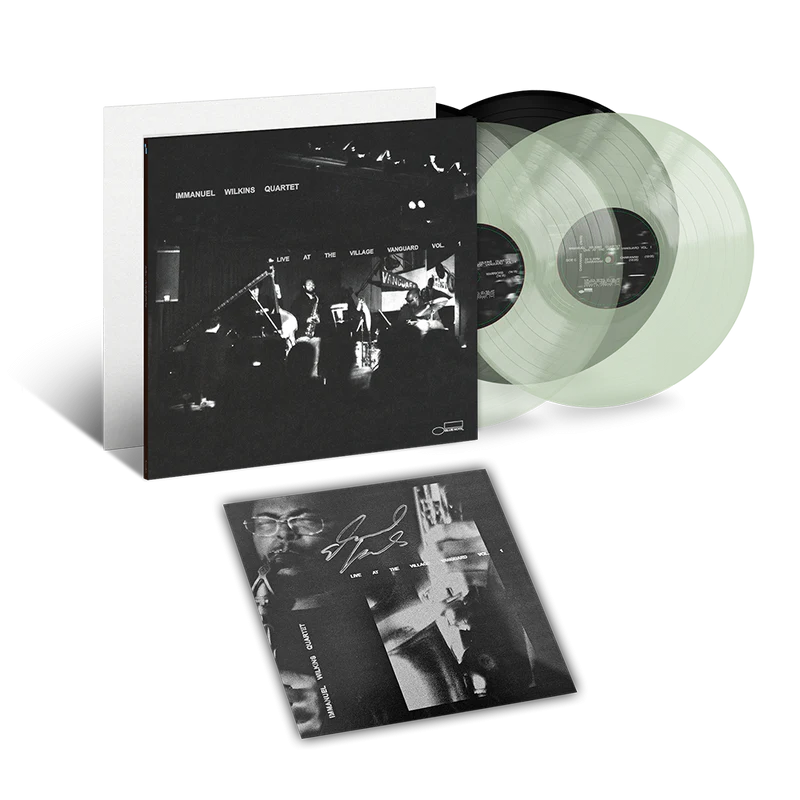 Immanuel Wilkins Live at the Village Vanguard Vol. 1 Excl. Green 2LP + Signed Art Card + White Label 436635