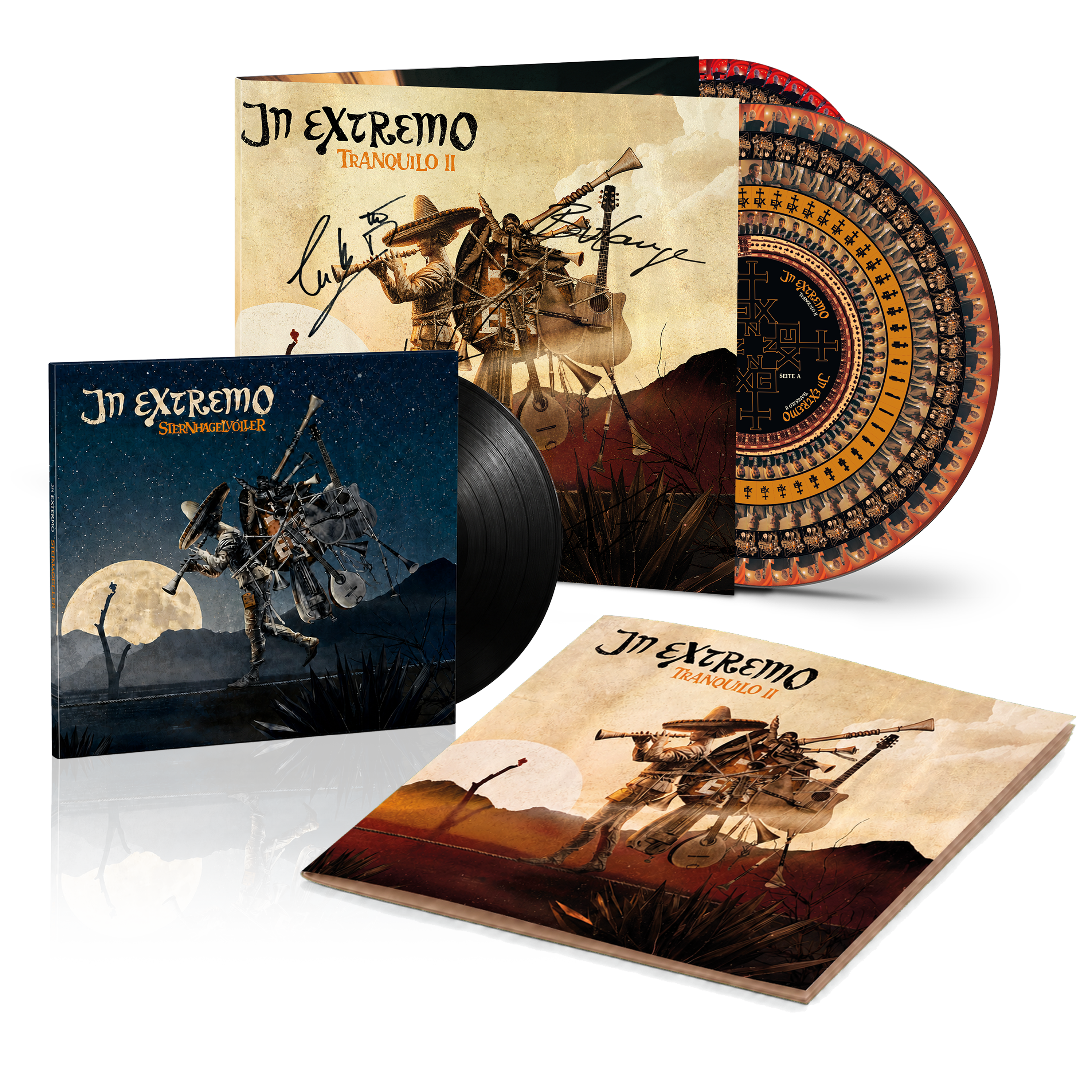In Extremo Tranquilo II Ltd. 2LP Zoetrope handsigniert + 10Inch 457355