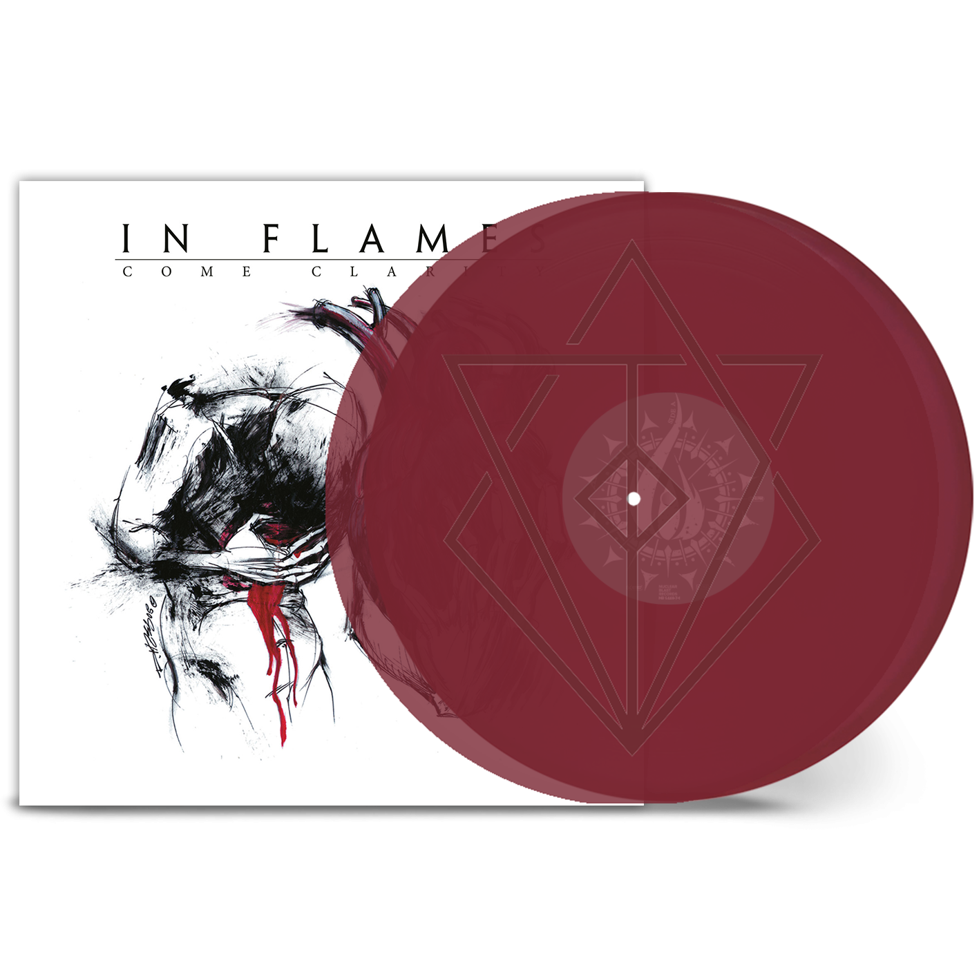 In Flames Come Clarity 2LP 180g - Transparent Violet (Side D - Etched) 328169