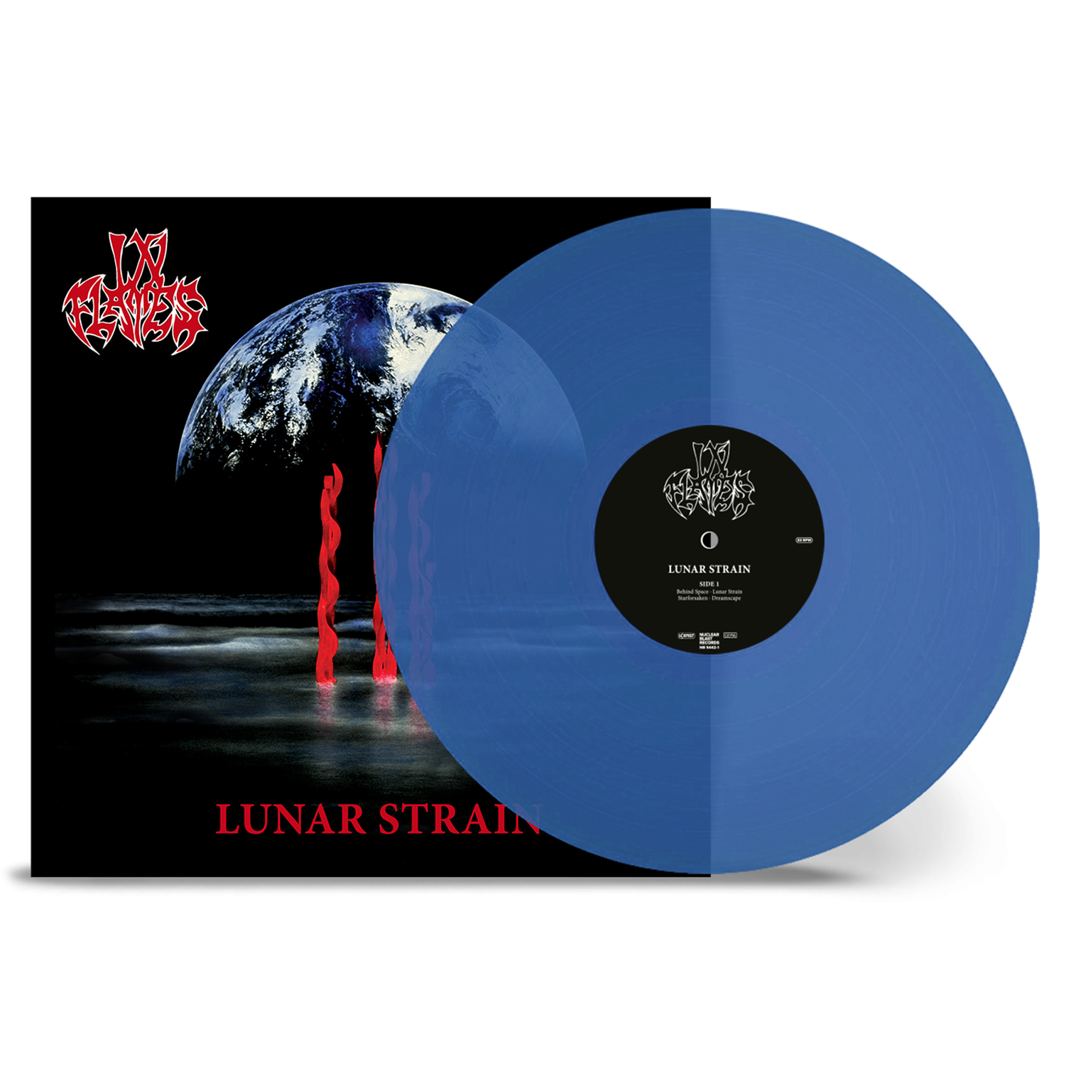 In Flames Lunar Strain Ltd. 1LP 180G - Transparent Blue  360411